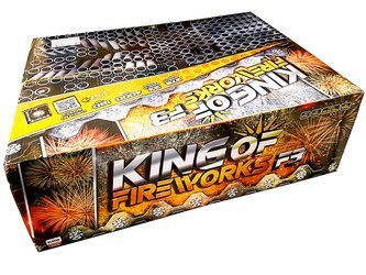 King of Fireworks 379 C379XMK/C - 379 strzałów 0.8"/1"/1.2"