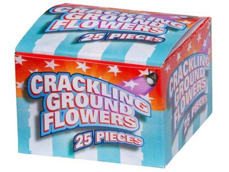 Wirujące bączki Crackling Ground Flower 1239 - 25 sztuk